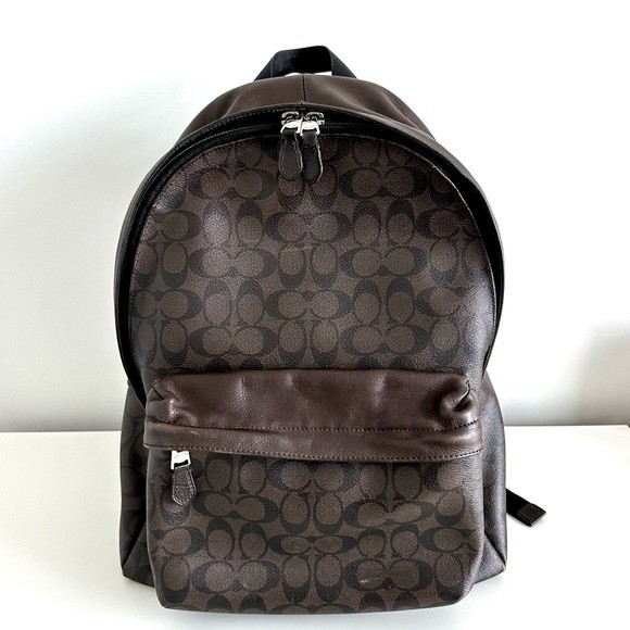 Coach Other - Coach Men’s Large Brown Backpack